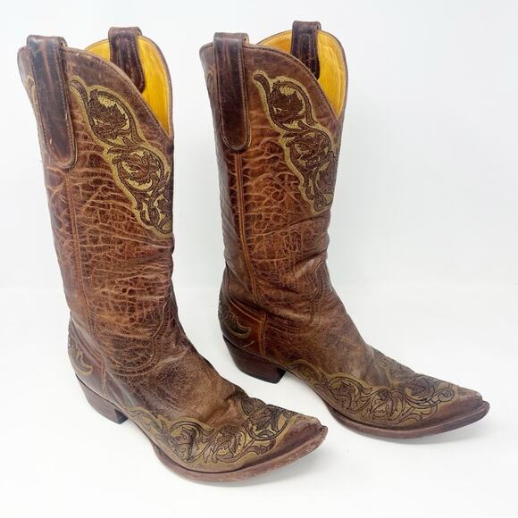 Old Gringo Viridiana Cowboy Western Boots - Picture 2 of 12